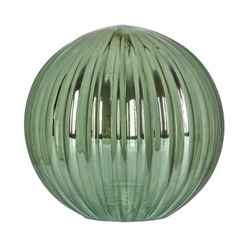 Lampenschirm aus Glas Bernado Ersatzglas 10 cm Grün