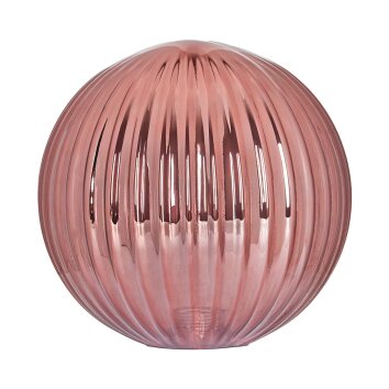 Glaslampenschirm Bernado Ersatzglas 15 cm Kupferfarben