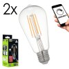 LED E27 2er Set 6 Watt 2700 Kelvin 806 Lumen