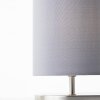 Brilliant Clarie Tischleuchte Silber, 1-flammig
