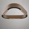 Paul Neuhaus Q-STRETTO Pendelleuchte LED Bronze, 2-flammig, Fernbedienung