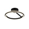 Trio Amador Deckenleuchte LED Schwarz, 1-flammig