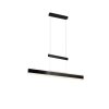 Trio Arcola Pendelleuchte LED Schwarz, 1-flammig
