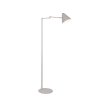 Trio Cosima Stehlampe Grau, 1-flammig
