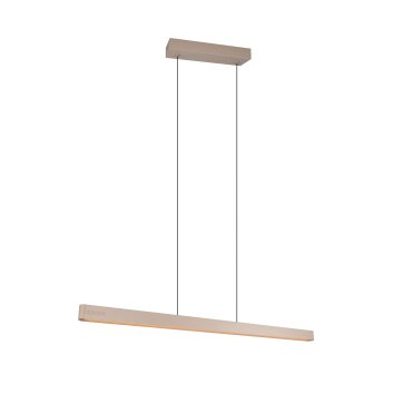 Trio Donegal Pendelleuchte LED Beige, 1-flammig, Fernbedienung