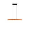 Trio Edgewood Pendelleuchte LED Holz hell, 1-flammig