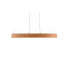 Trio Edgewood Pendelleuchte LED Holz hell, 1-flammig