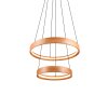 Trio Lynwood Pendelleuchte LED Holz hell, 1-flammig