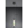 Trio Minerva Pendelleuchte LED Bunt, 1-flammig