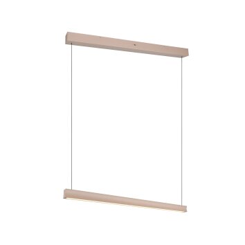 Trio Wallace Pendelleuchte LED Beige, 1-flammig