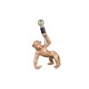 Lampe Affe Reality Bobo Tischleuchte Gold, 1-flammig