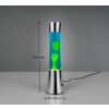Reality Etna Lavalampe LED Transparent, Klar, 1-flammig