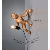 Affenlampe Reality Louy Wandleuchte Gold, 1-flammig