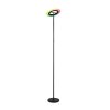Reality Samba Stehlampe LED Schwarz, 1-flammig, Fernbedienung, Farbwechsler