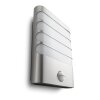 Philips myGarden Raccoon Wandleuchte LED Silber, 1-flammig, Bewegungsmelder