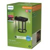 Philips Outdoor A-Label Solar Camill Wandleuchte LED Schwarz, 1-flammig, Bewegungsmelder