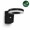 Philips Zonal Wandleuchte LED Schwarz, 1-flammig
