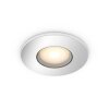 Philips Hue White Ambience Adore Einbauspot Silber, 1-flammig
