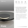 Paul Neuhaus PURE Moon Tischleuchte LED Silber, 1-flammig