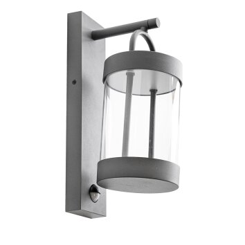 Globo Lunden Außenleuchte LED Anthrazit, 2-flammig