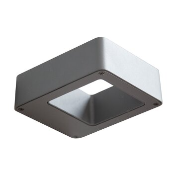 Globo Riede Außenleuchte LED Anthrazit, 1-flammig