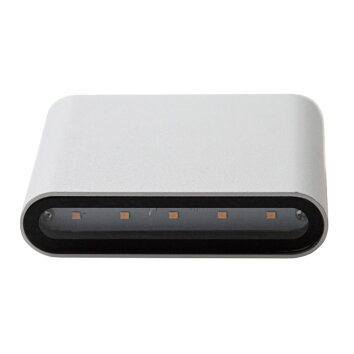 Globo Nieby Außenleuchte LED Weiß, 1-flammig