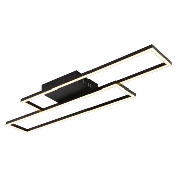 Globo Tatjana Deckenleuchte LED Schwarz, 1-flammig