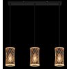 Globo Mali Hängeleuchte Schwarz, 3-flammig