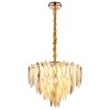 Globo Elinor Kronleuchter Gold, 12-flammig