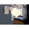 Globo Trent Wandleuchte Chrom, Sandfarben, 1-flammig