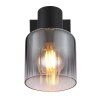 Globo Jack Wandleuchte Schwarz, 1-flammig
