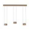 Paul Neuhaus PURE Clipse Pendelleuchte LED Bronze, 6-flammig, Fernbedienung