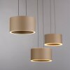 Paul Neuhaus PURE Clipse Pendelleuchte LED Bronze, 6-flammig, Fernbedienung