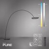 Paul Neuhaus PURE Loop-Bow Bogenleuchte LED Schwarz, 2-flammig