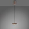 JUST LIGHT PLATA Pendelleuchte LED Sandfarben, 1-flammig