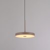 JUST LIGHT PLATA Pendelleuchte LED Sandfarben, 1-flammig