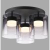 JUST LIGHT ELIO Deckenleuchte LED Schwarz, 3-flammig