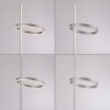 JUST LIGHT RITUS Stehleuchte LED Silber, 2-flammig