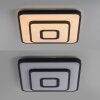 JUST LIGHT TURANUS Deckenleuchte LED Schwarz, 1-flammig