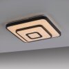 JUST LIGHT TURANUS Deckenleuchte LED Schwarz, 1-flammig
