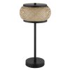 Globo Bambora Tischleuchte LED Schwarz, 1-flammig