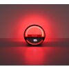 Globo Soundra Tischleuchte LED Chrom, Schwarz, 1-flammig, Farbwechsler