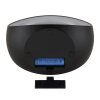 Globo Soundra Tischleuchte LED Chrom, Schwarz, 1-flammig, Farbwechsler