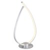 Globo Trina Tischleuchte LED Silber, 1-flammig