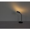 Globo Kirk Tischleuchte LED Schwarz, Silber, 1-flammig