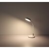 Globo Kirk Tischleuchte LED Silber, Weiß, 1-flammig