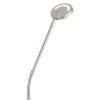 Globo Silvio Stehleuchte LED Nickel-Matt, 1-flammig