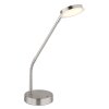 Globo Silvio Tischleuchte LED Nickel-Matt, 1-flammig
