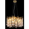 Globo Gloria Kronleuchter Gold, 8-flammig