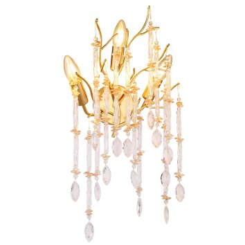 Globo Gloria Wandleuchte Gold, 3-flammig